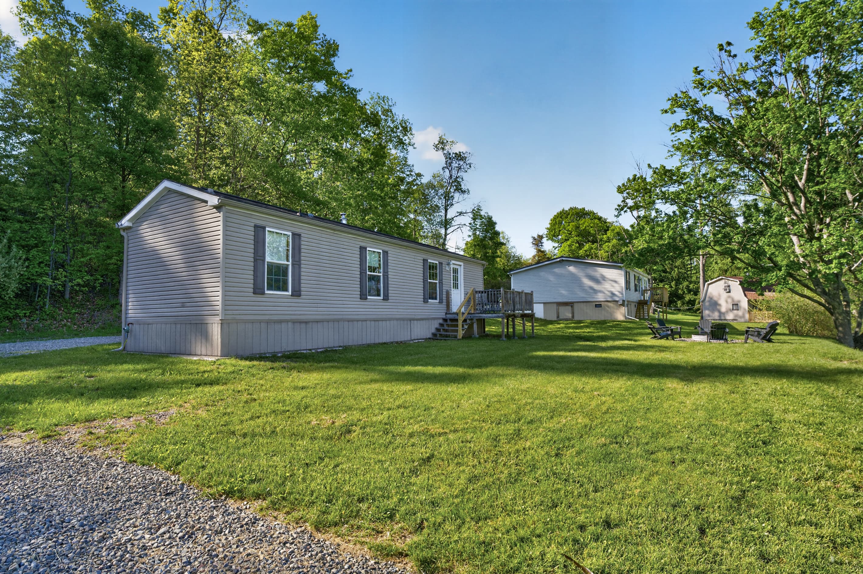 Exterior side view of cabin #2