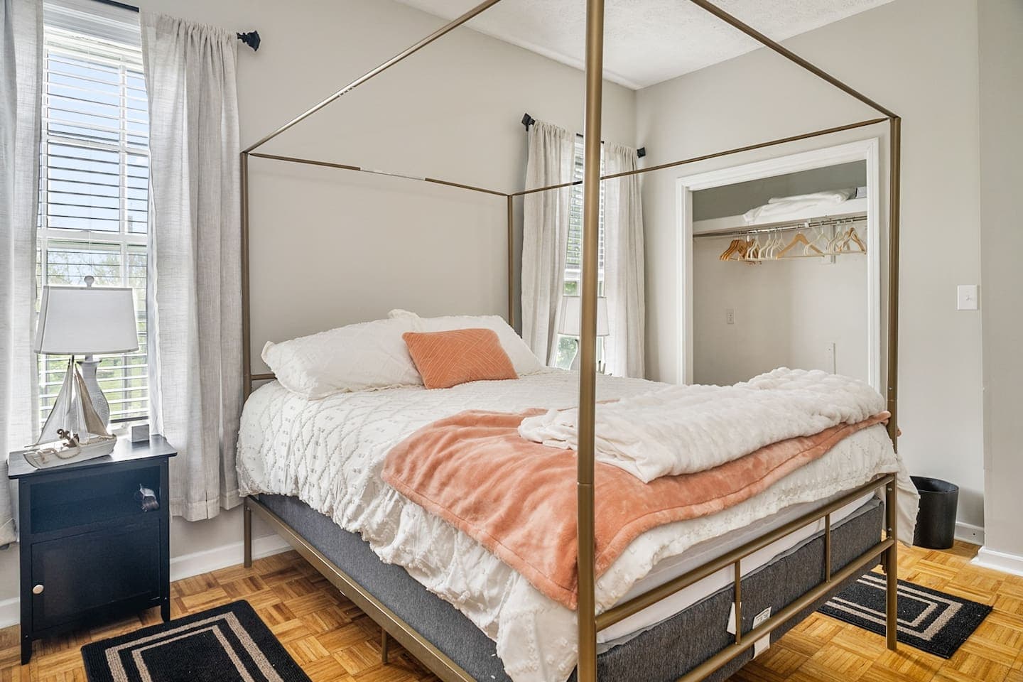 Unit 40 canopy bedroom with natural light