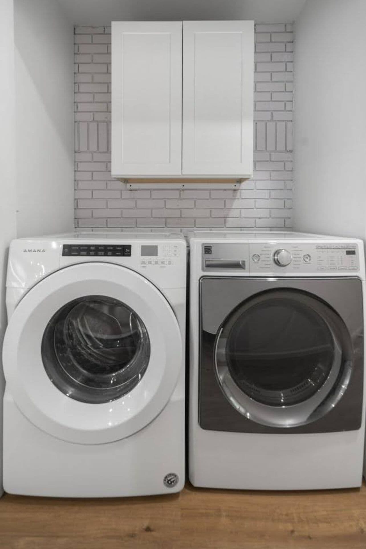 In-unit washer and dryer