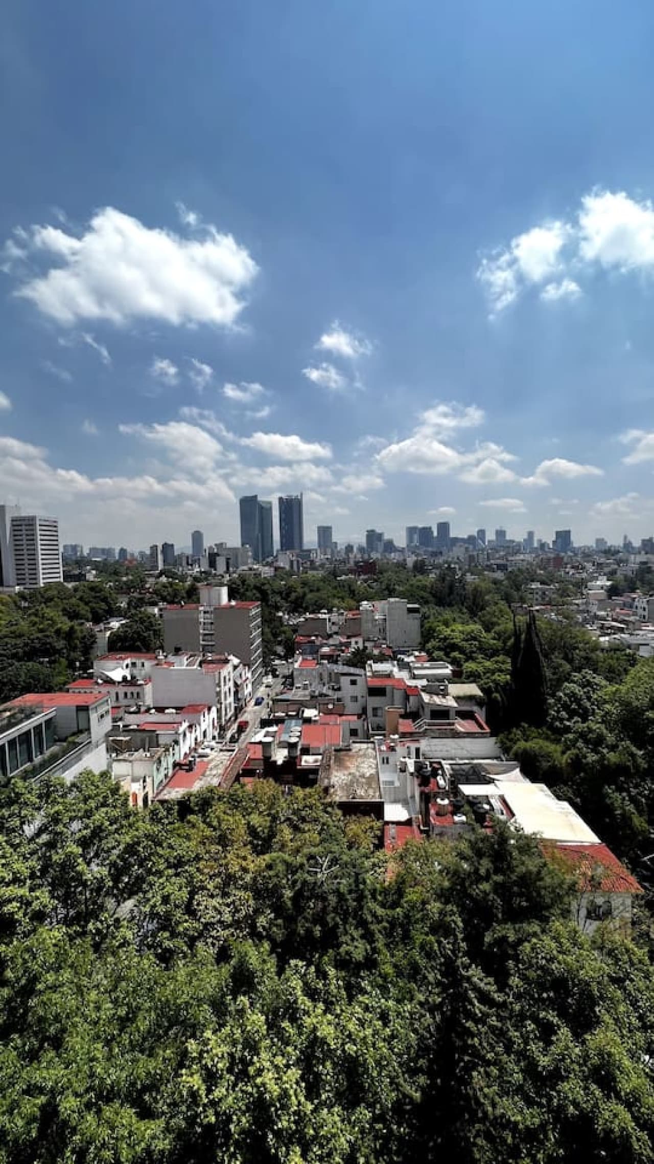 vista a reforma desde el balcon