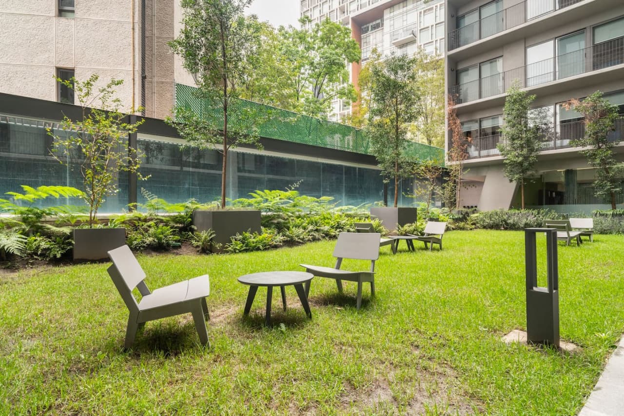 Pequeño jardin comunitario