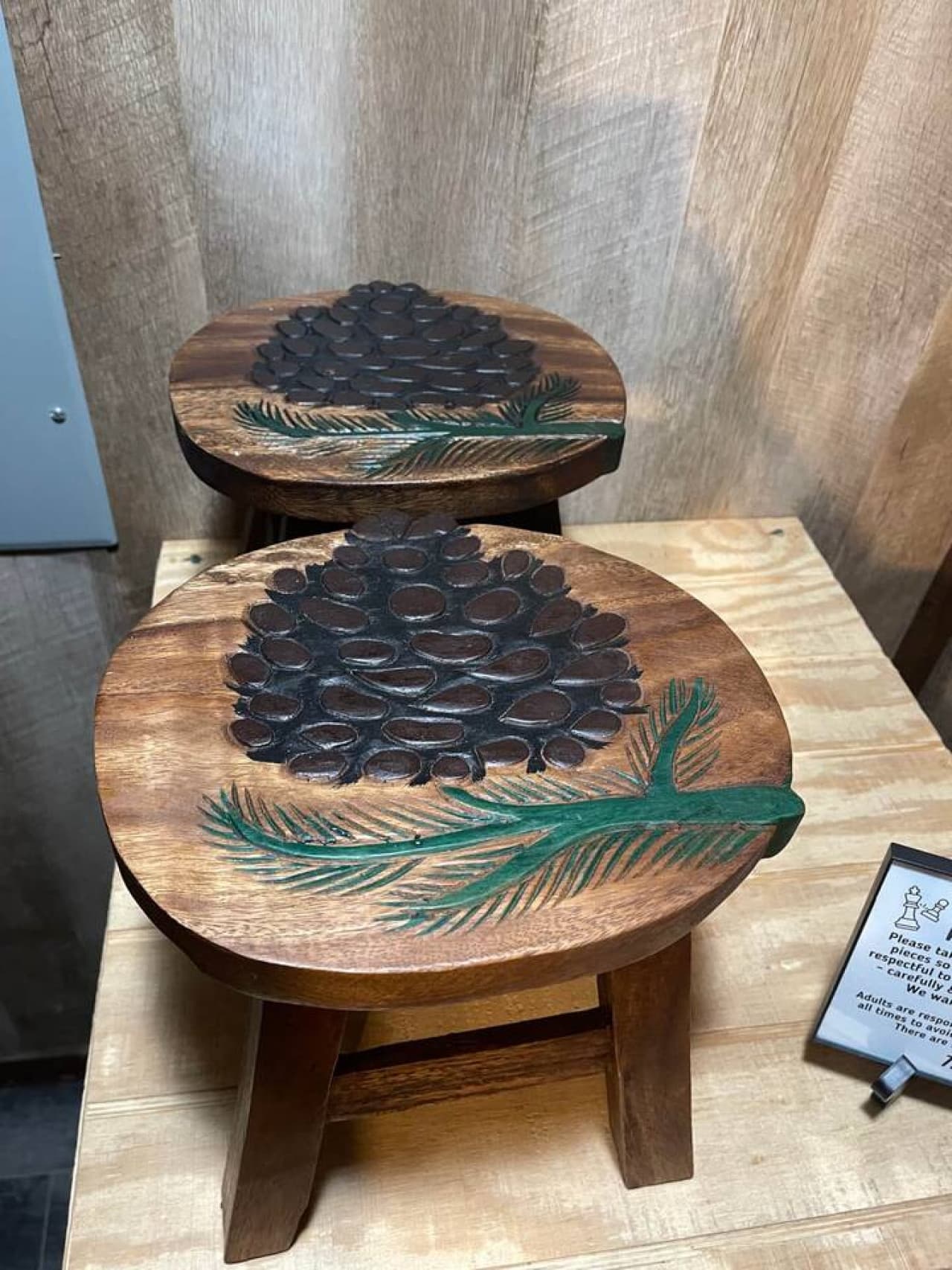 CC LL Stools for boardgames