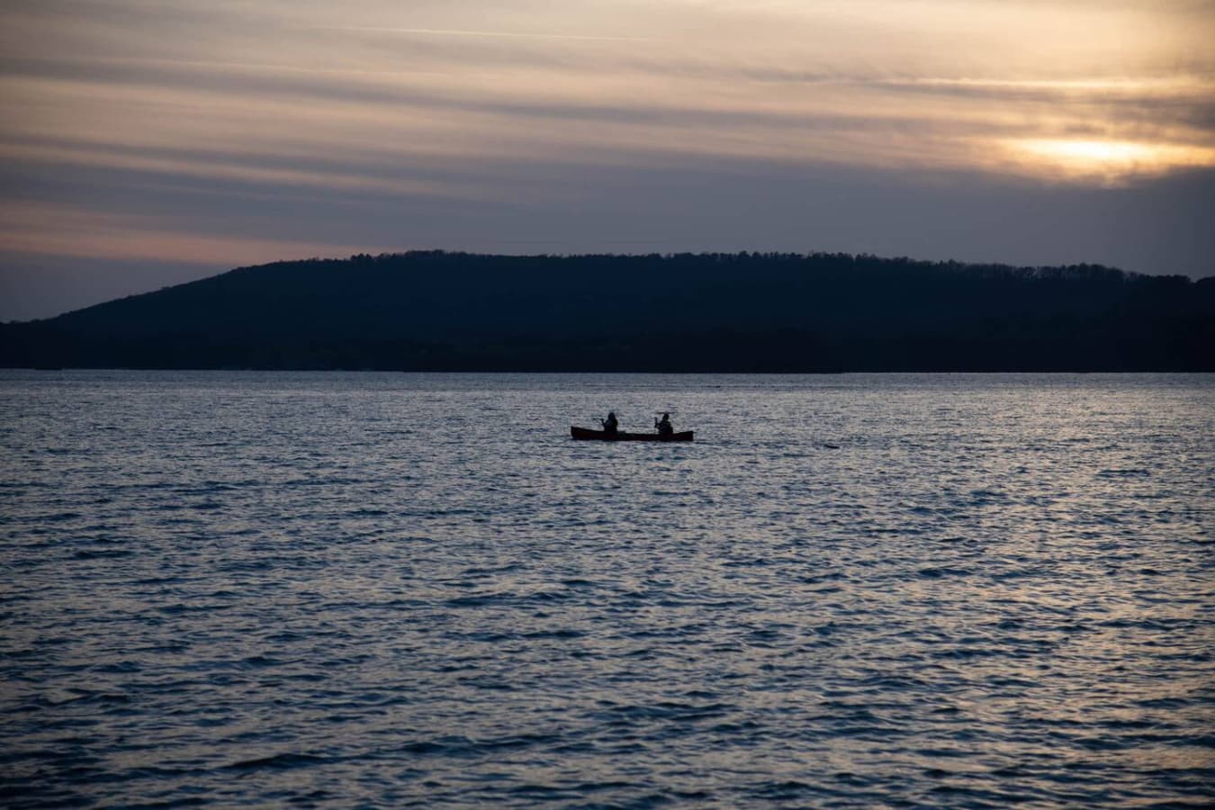 LakeGuntersville 2 men on boat