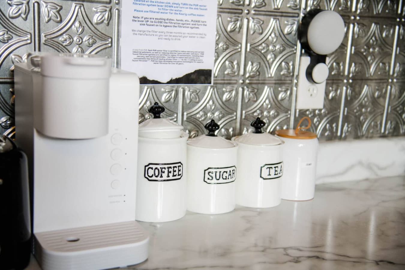 LL Kitchen Coffee Sugar tea keurig creamer