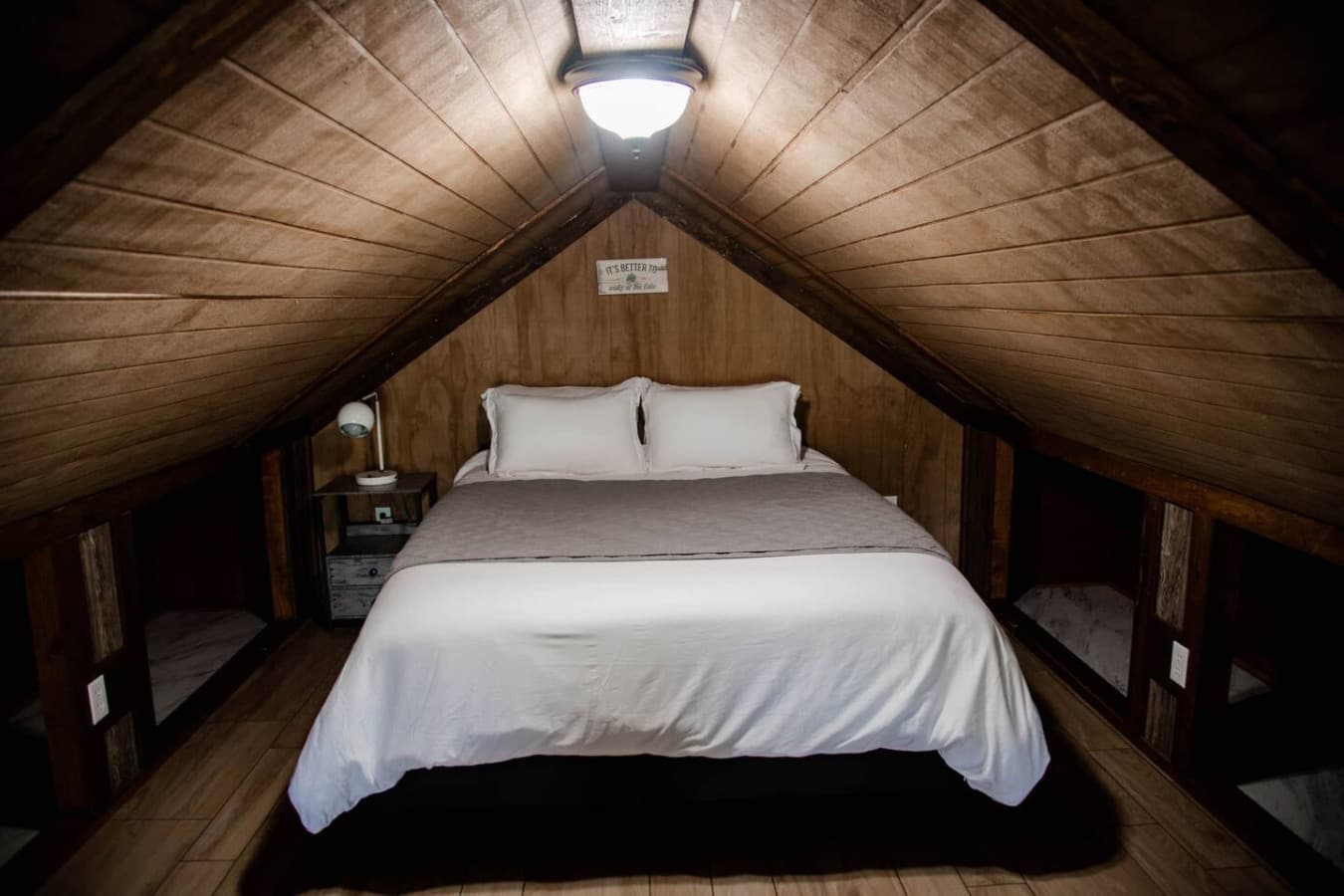 LL Loft Overview of bed