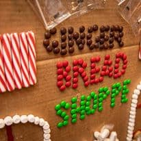 Ginger bread family holiday vacation activity