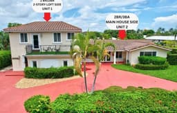 Beach Duplex - 3br/5ba Manor w/ Heated Pool