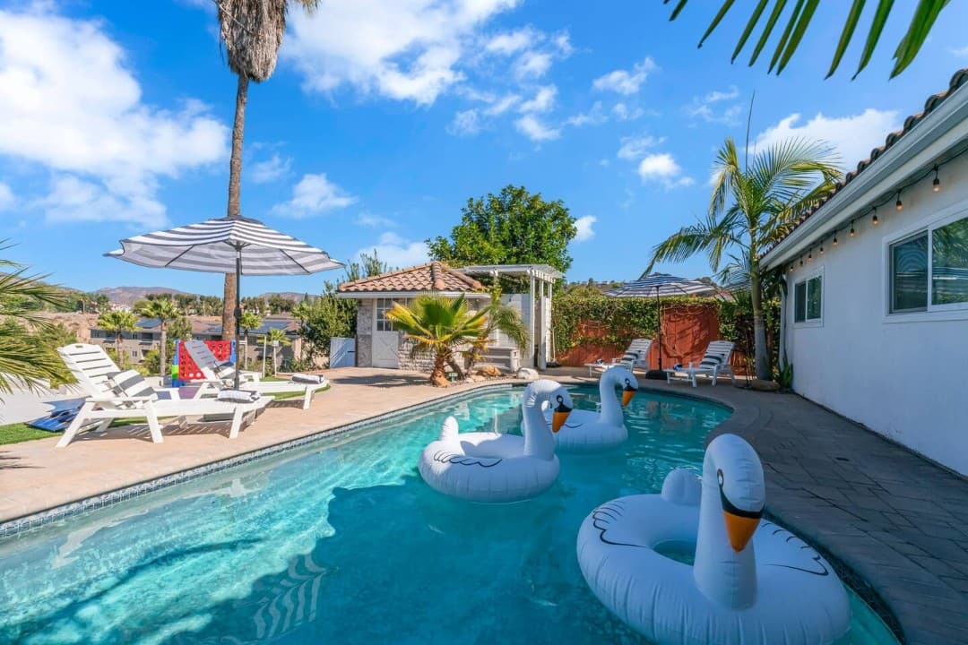 Hilltop | Pool, Fire Pit, King Bed & Views!