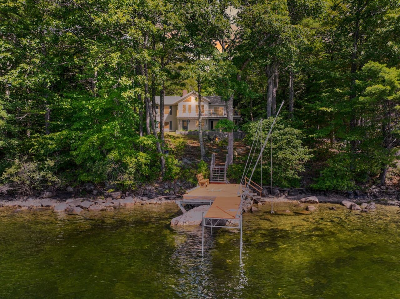 Woods & Water | Sebago Lakefront Luxury Oasis