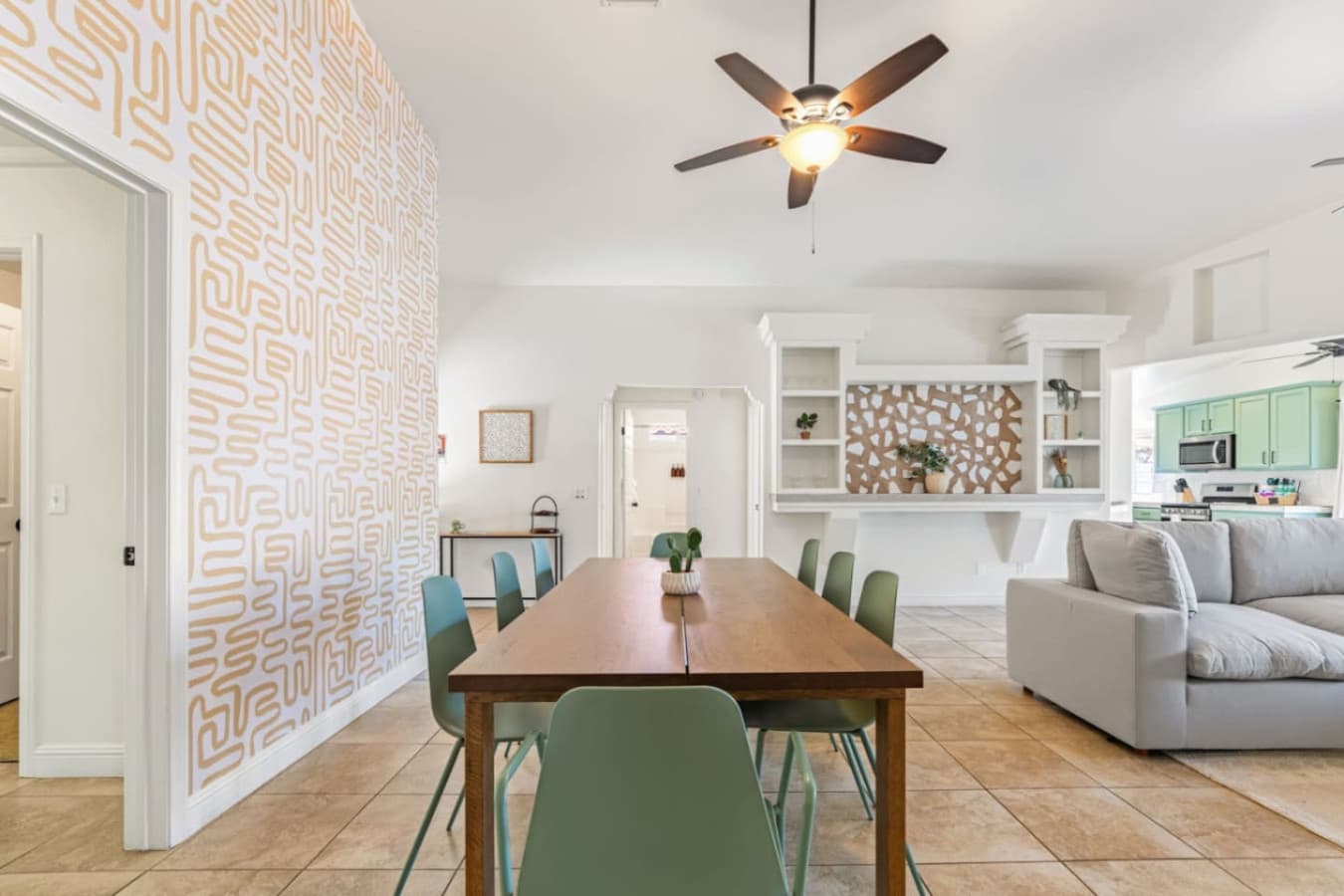 Boho Bungalow: with above ground pool, hot tub, firepit & games in Desert Hot Springs by Rather Be Properties