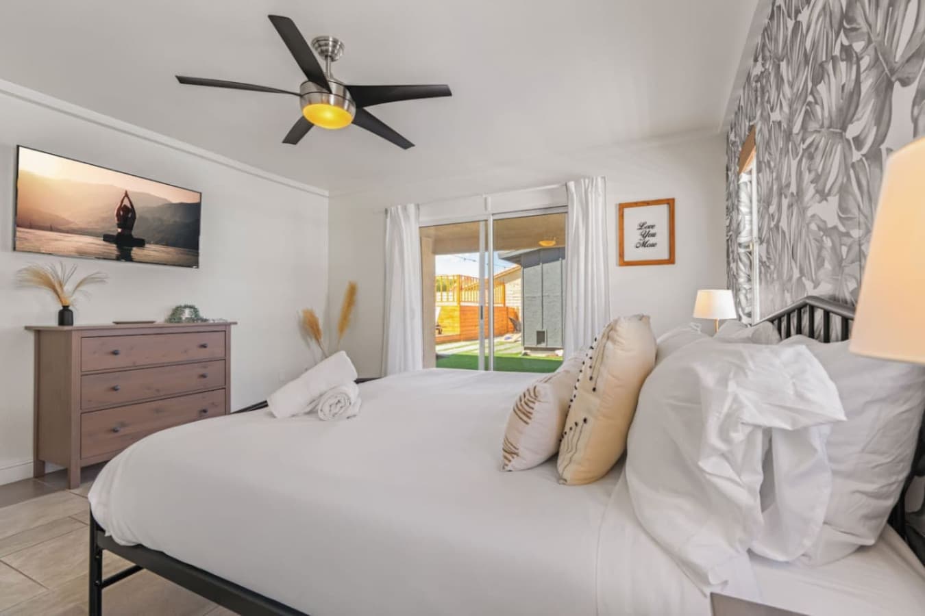 Boho Bungalow: with above ground pool, hot tub, firepit & games in Desert Hot Springs by Rather Be Properties
