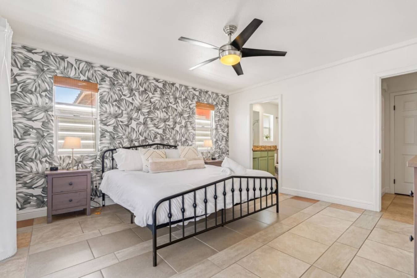 Boho Bungalow: with above ground pool, hot tub, firepit & games in Desert Hot Springs by Rather Be Properties