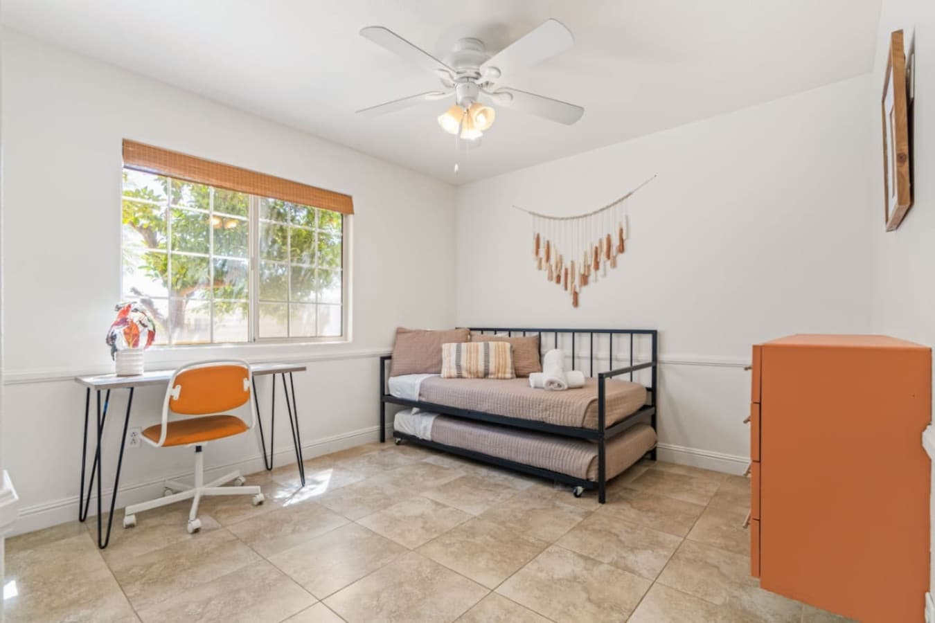 Boho Bungalow: with above ground pool, hot tub, firepit & games in Desert Hot Springs by Rather Be Properties