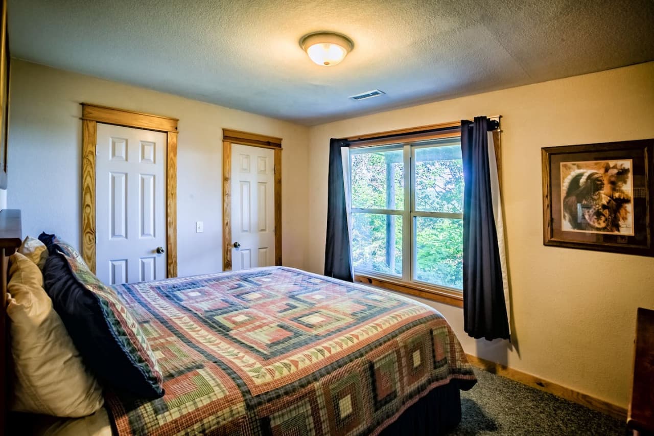 Downstairs Bedroom with King Bed