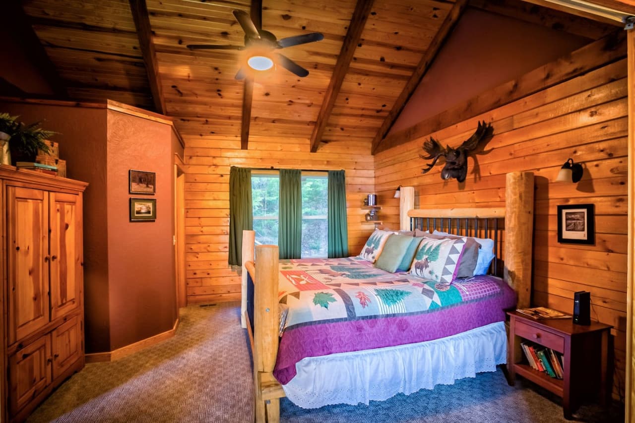 Master Bedroom with tv