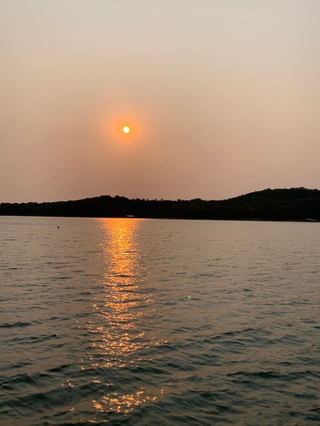 Boat ride in the sunset