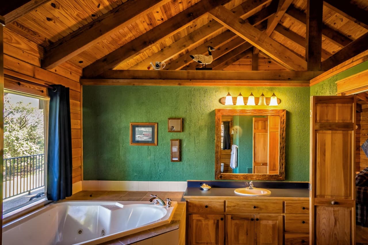 Large Jacuzzi jetted tub