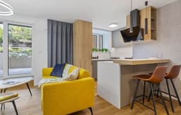 Dizajnový Apartmán # 1 s Terasou pri stanici