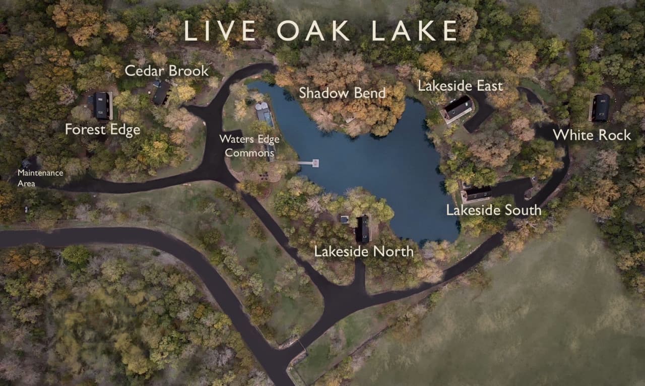 All 7 Cabins at Live Oak Lake