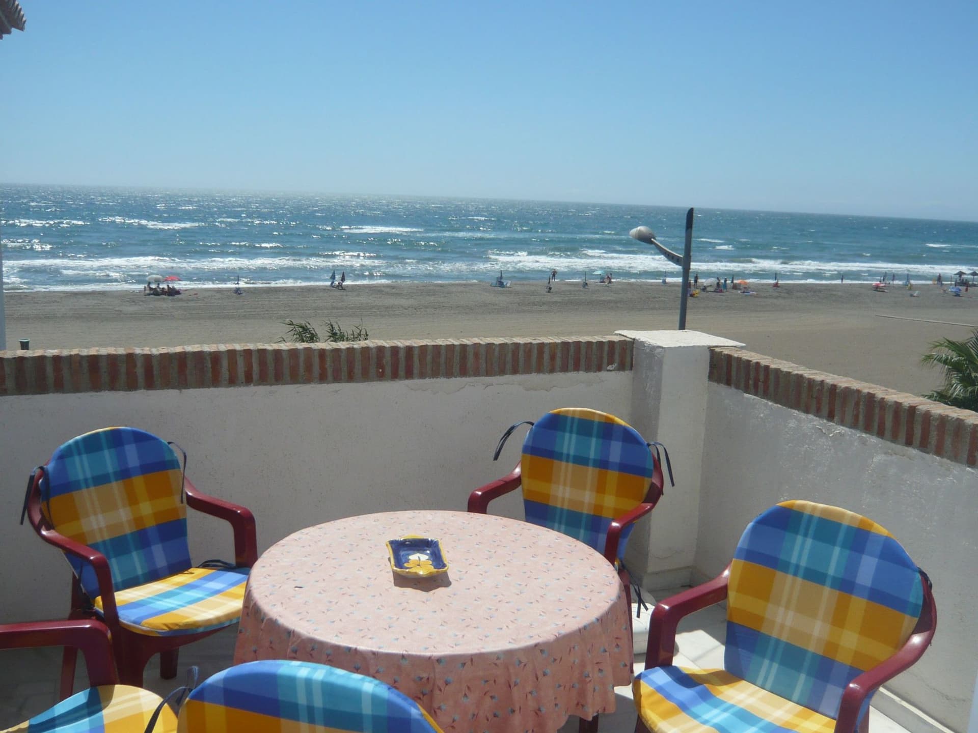 Wohnung in Torrox mit Großem gemeinsamem Pool und Meerblick