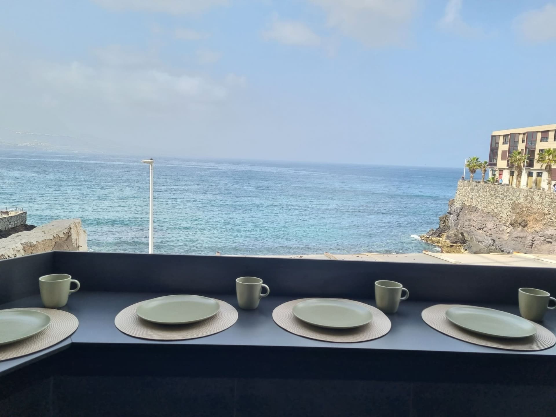 Appartement mit Blick auf das Meer