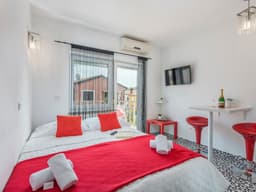 in Funtana mit Grill