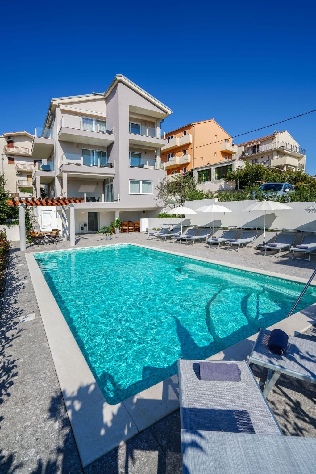 für 4 Personen ca. 44 m&sup2; in Podstrana, Dalmatien (Gespanschaft Split-Dalma