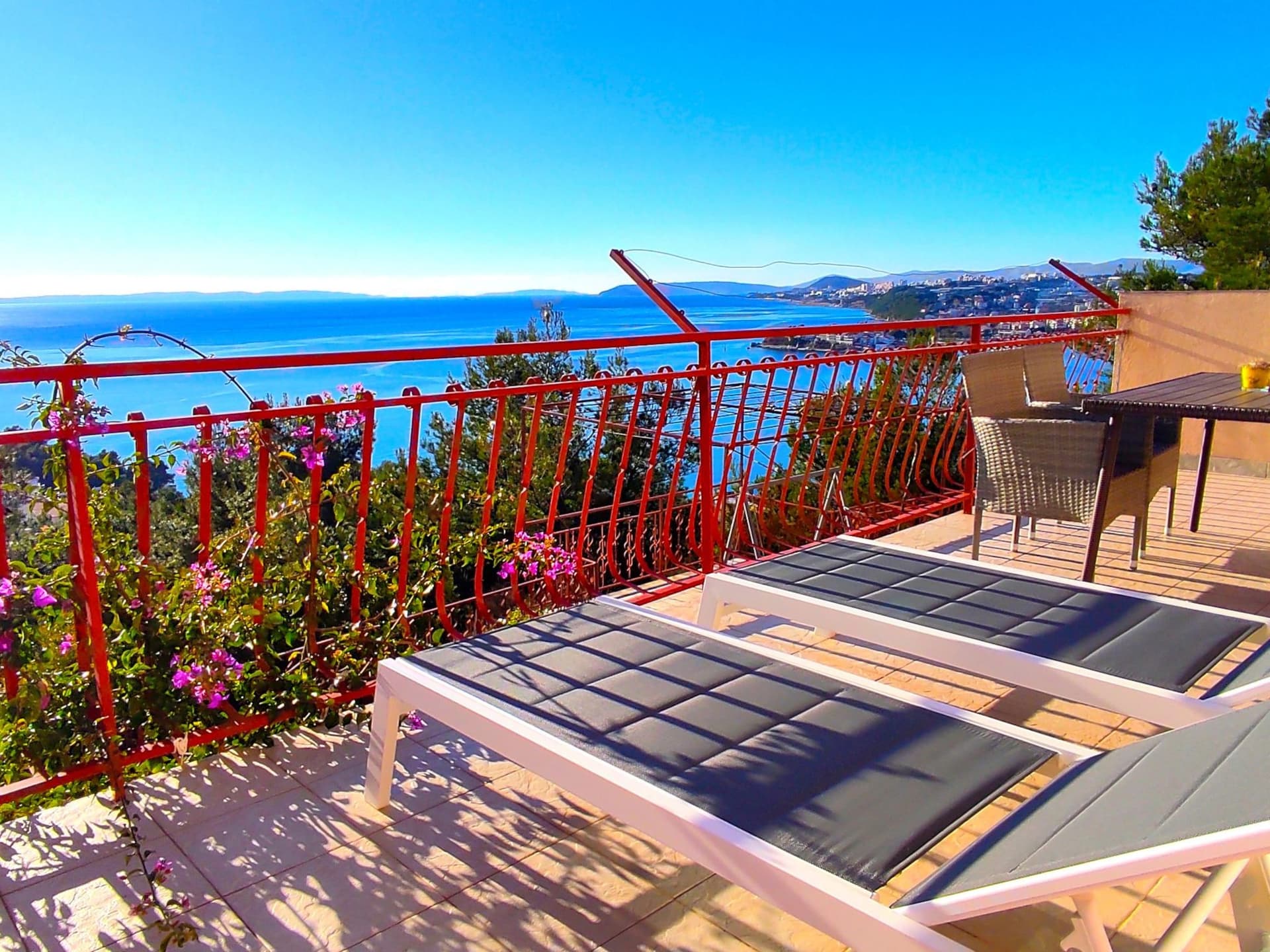 Amazing View Wohnung atemberaubenden Blick auf das Meer Stadt