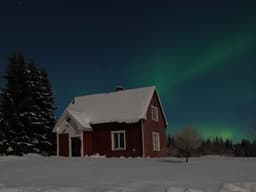 in Sorsele mit Gemeinsamem Garten