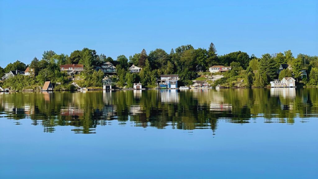 Kayaking on Calm, Still Water