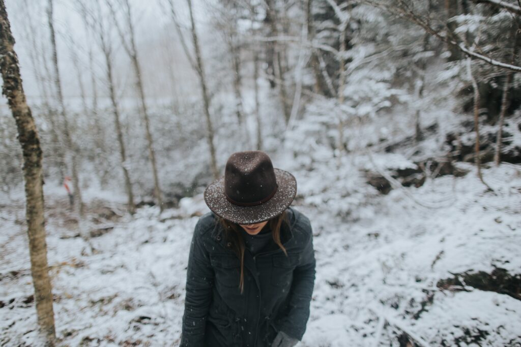 blue ridge mountains winter